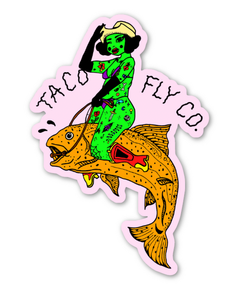 Trout Wrangler Sticker