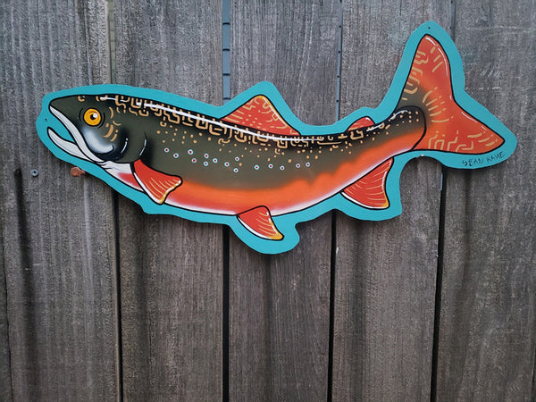 Rippin' Ass Brook Trout by Sean Kane