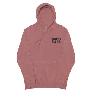 Flying High Embroidered Pigment Hoodie