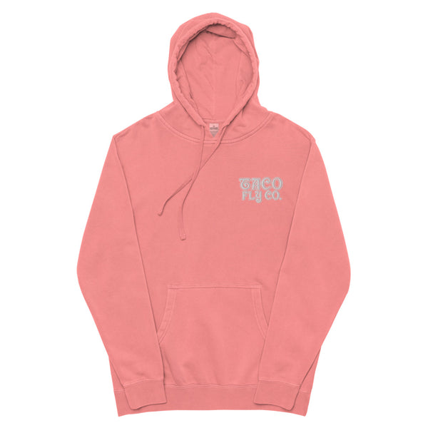 Flying High Embroidered Pigment Hoodie