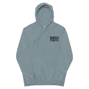Flying High Embroidered Pigment Hoodie